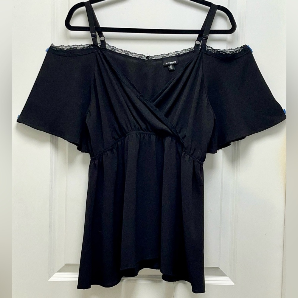 Torrid Cold Shoulder Top